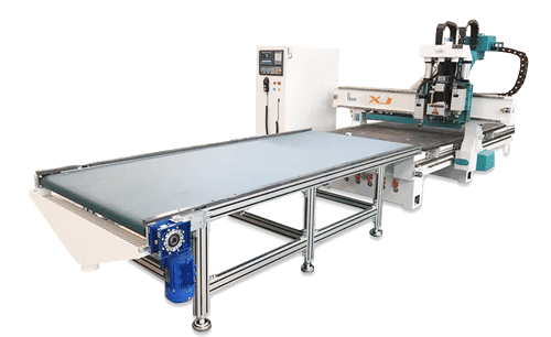 自動上下料排鉆加工中心，板式家具開料機